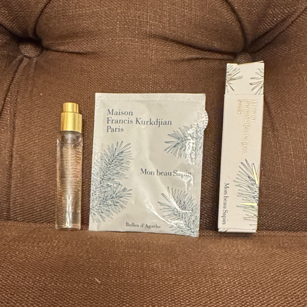 Maison Francis Kurkdjian Mon beau Sapin Set with Scente Soap Bubbles